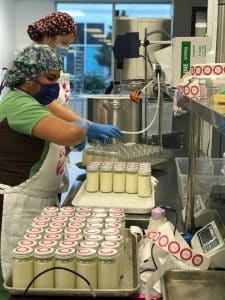 Staff members at Northwest Mothers Milk Bank’s lab in Tigard process human breastmilk to prepare it for distribution to hospitals all over the Pacific Northwest.