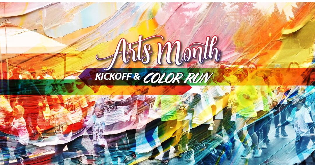 Arts Month Kickoff and Color Run