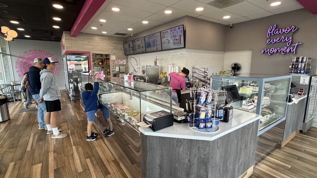 Ice cream shops in Vancouver - Baskin Robbins